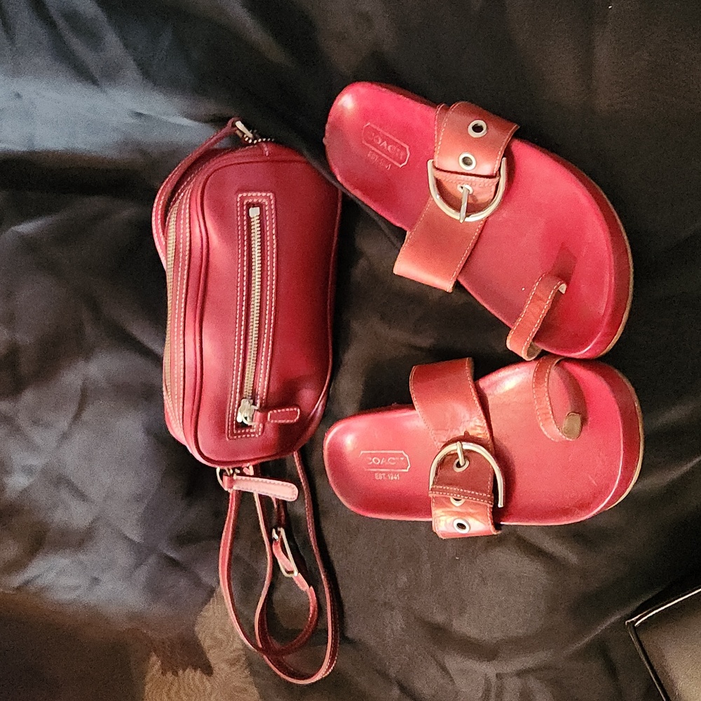 Coach Vintage Leather Crossbody Purse